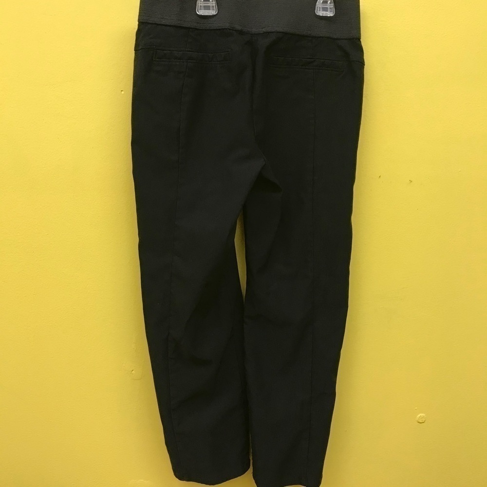 Simply Vera Vera Wang Black Elastic Waistband Pants women’s xs - Picture 2 of 5